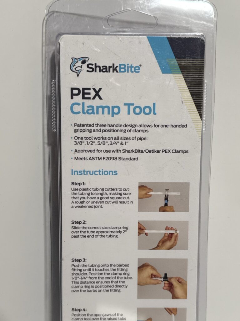 SharkBite 3-Handle 3/8-in to 1-in PEX Clamp Tool - Image 4